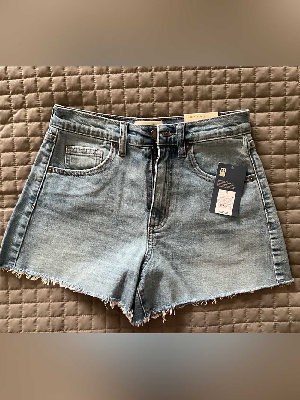 NWT UNIVERSAL THREAD Light Blue Denim Cutoff Shorts | 2